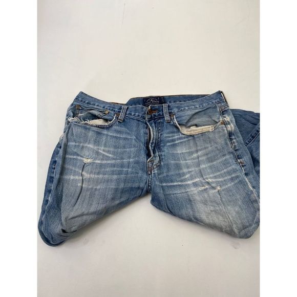 Lucky Brand Heritage Slim Jeans Blue Size Waist 33 - Picture 2 of 6